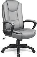 Ergonomic Adjustable Height PU Leather High Back Office Desk Chair M244