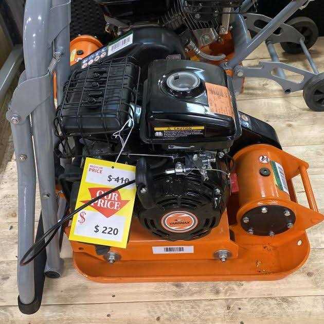 1850lb Compaction Force Plate Compactor T966