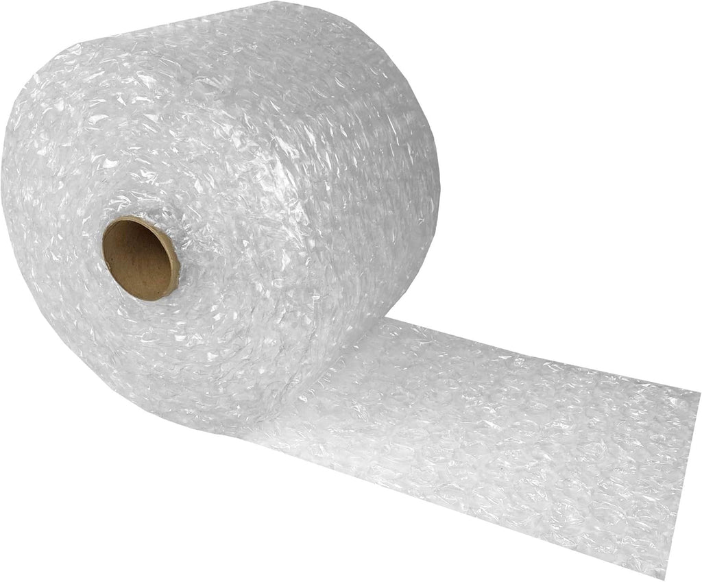 Bubble Cushioning Wrap 12"x65' Large Bubbles 1/2" Perforated Every 12", clear Z136