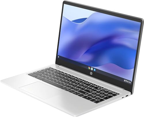 15.6 HD Chromebook, Intel Celeron N, 8GB Ram, 64GB SSD, Arctic Silver E7618