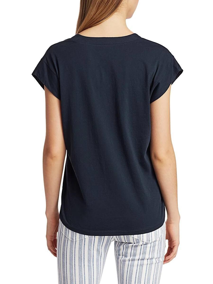 Gris Heather V-Neck Tee E75908