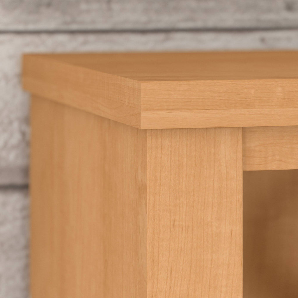 Maple Cross 5-shelf Bookcase G525693