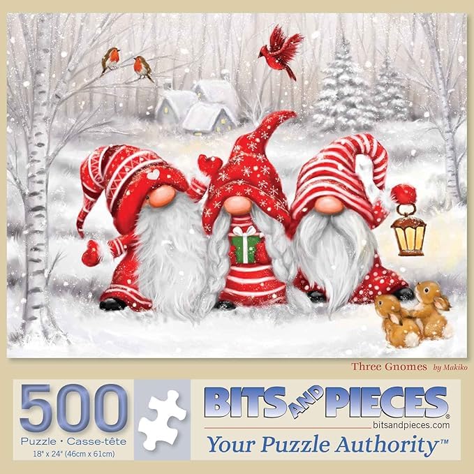 Large 500 Piece Jigsaw Puzzle, 18" x 24" R244