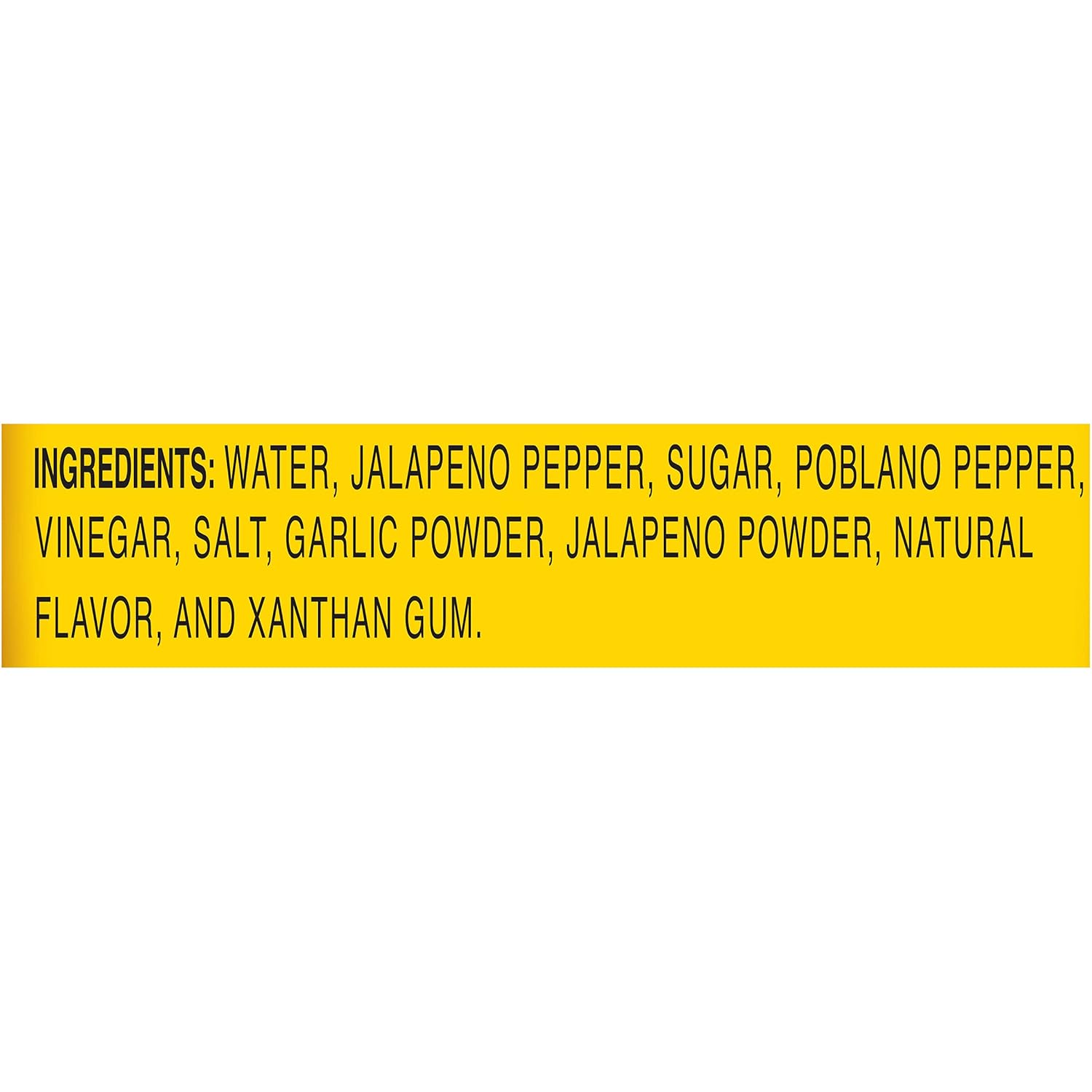 Green Pepper Hot Sauce, 64 fl oz K40078