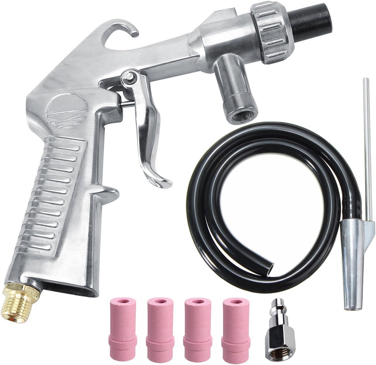Sand Blaster Kit Siphon Feed Gun Nozzle Q312
