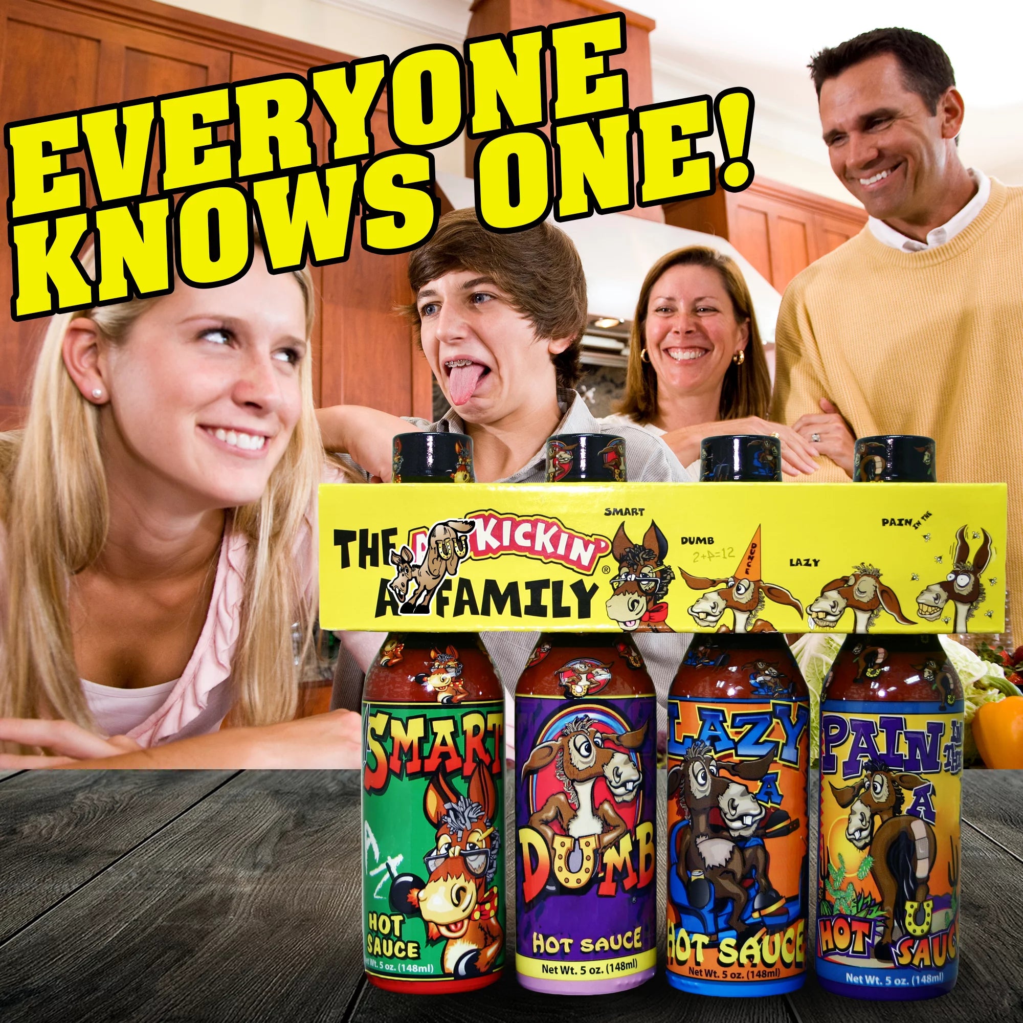 5oz. 4 Pack Hot Sauce Gift Set M74870