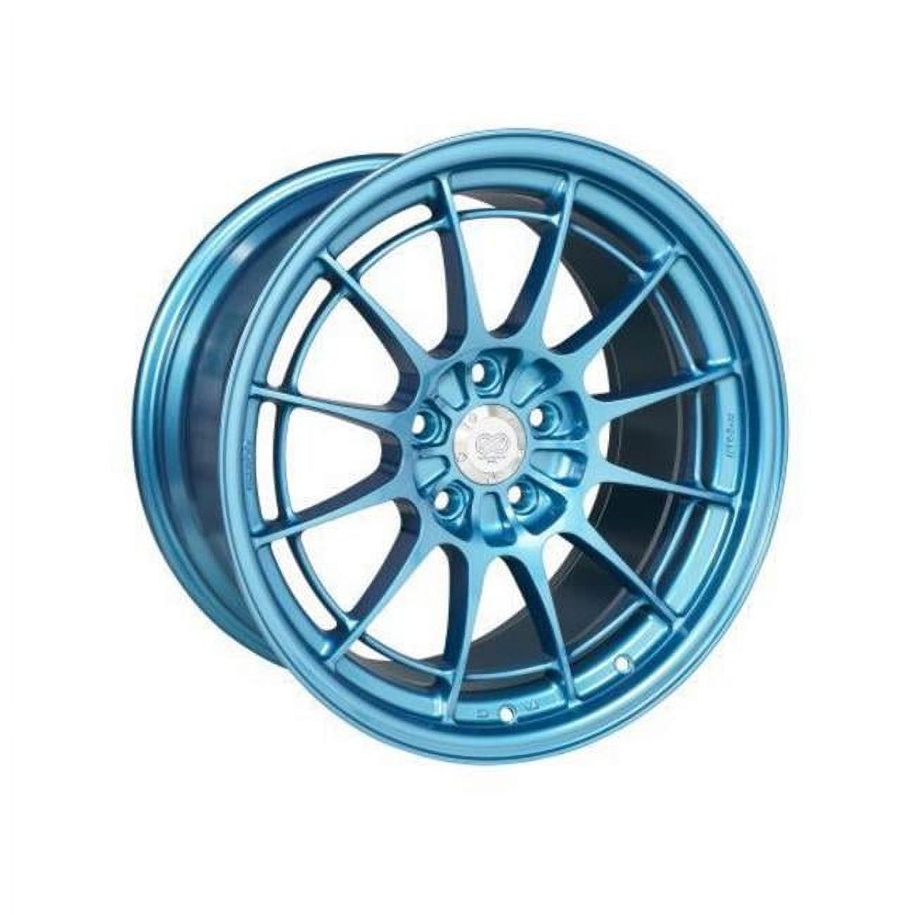 18 x 9.5 5 x 114.3 40 mm Offset 72.6 mm Bore Emerald Blue Wheel D430080