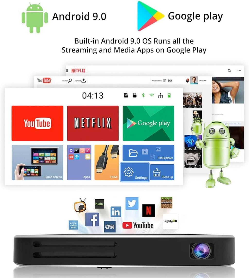 Mini Pocket DLP Projector with Android OS K9072