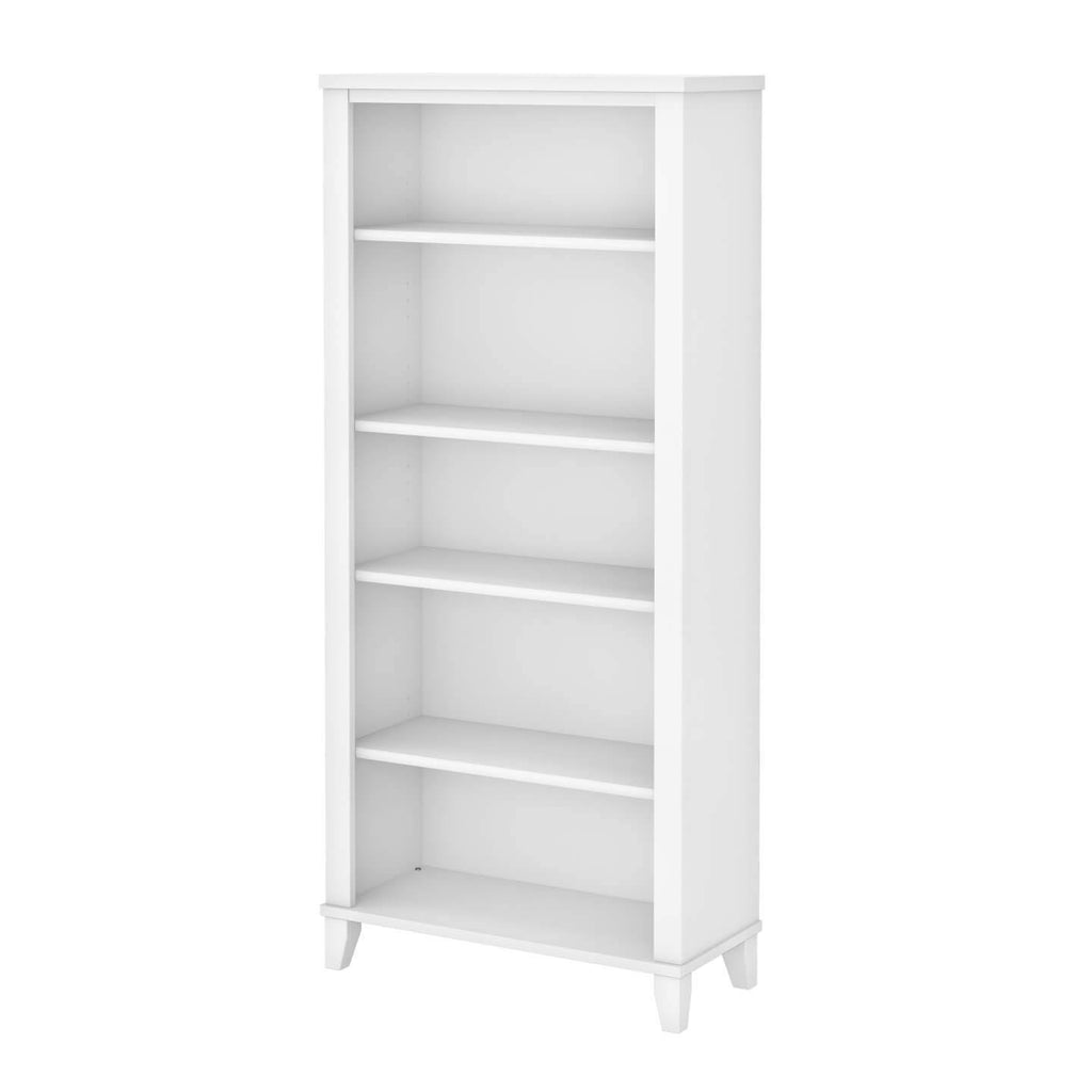 Maple Cross 5-shelf Bookcase G525693