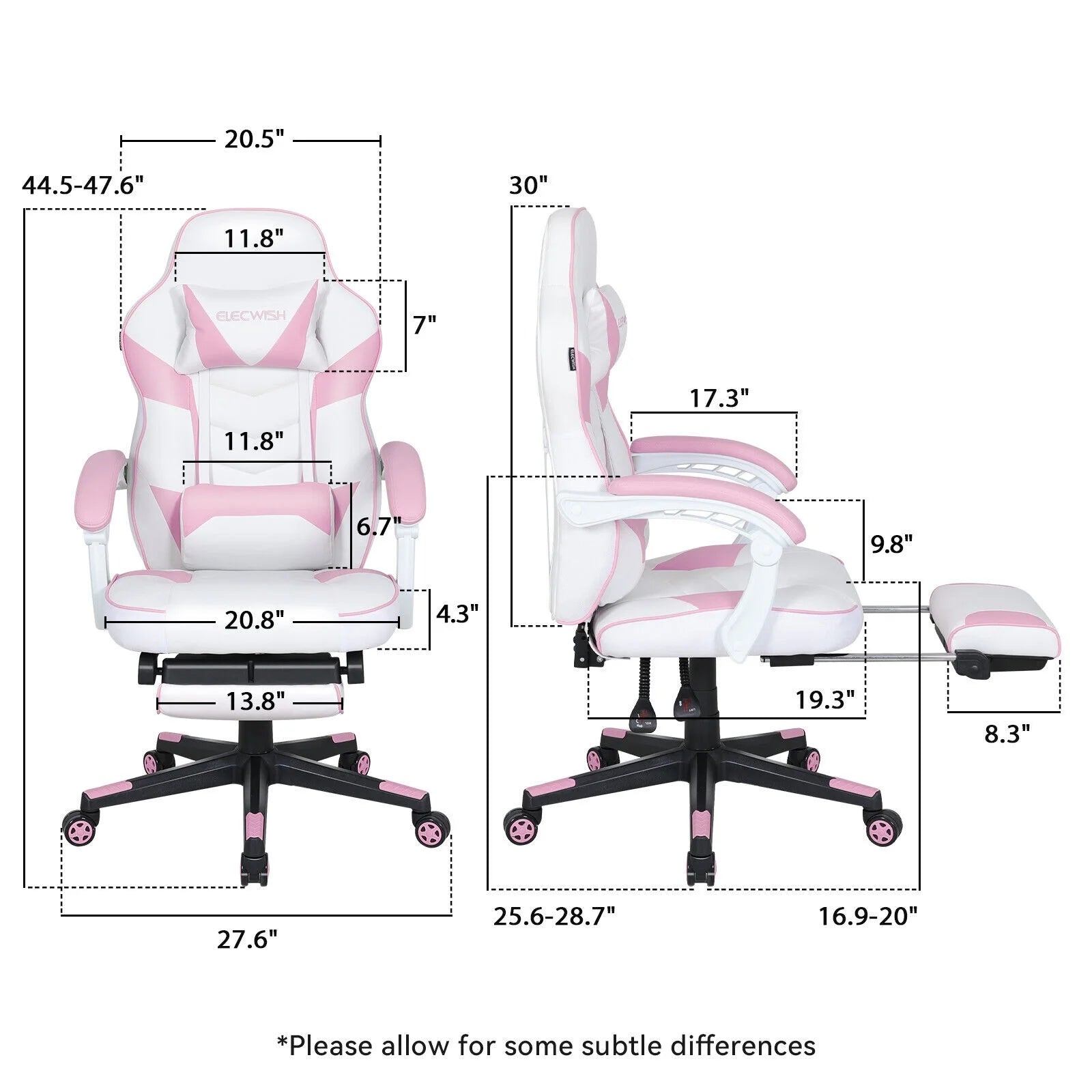 Pink Gaming Chair F309687