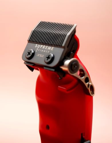 Red Brushless Hair Trimmer with DLC Taper Blade G6946
