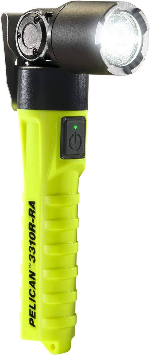 Right-Angle Rechargeable Flashlight (Yellow) I796