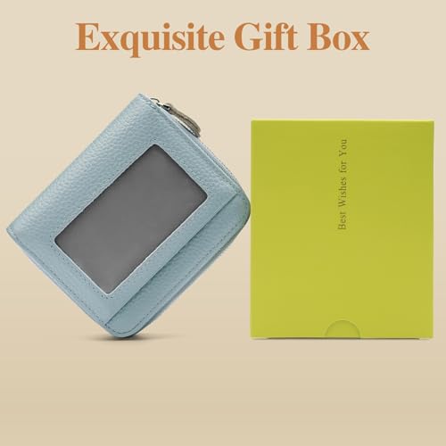 Slim RFID Blocking Credit Card Holder with ID Window C793