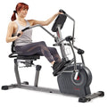 Recumbent Cross Trainer & Elliptical Machine with Arm Exercisers B54907
