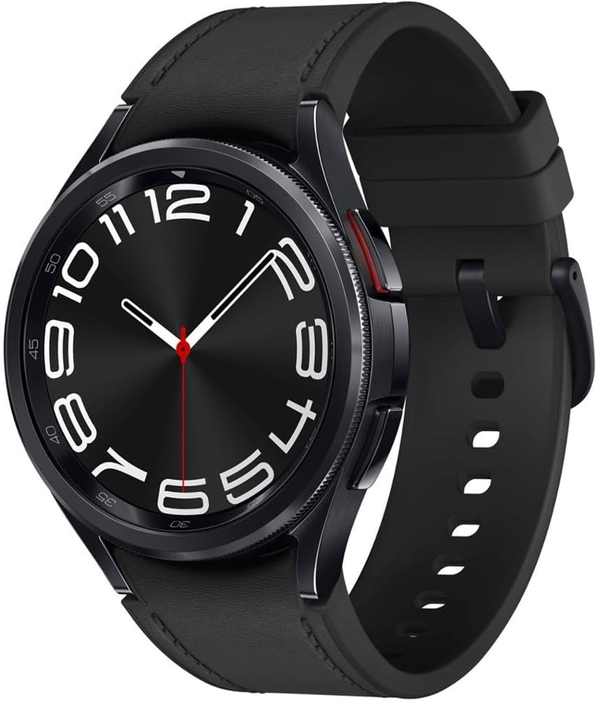 43mm Stainless-Steel Black Smartwatch V295095