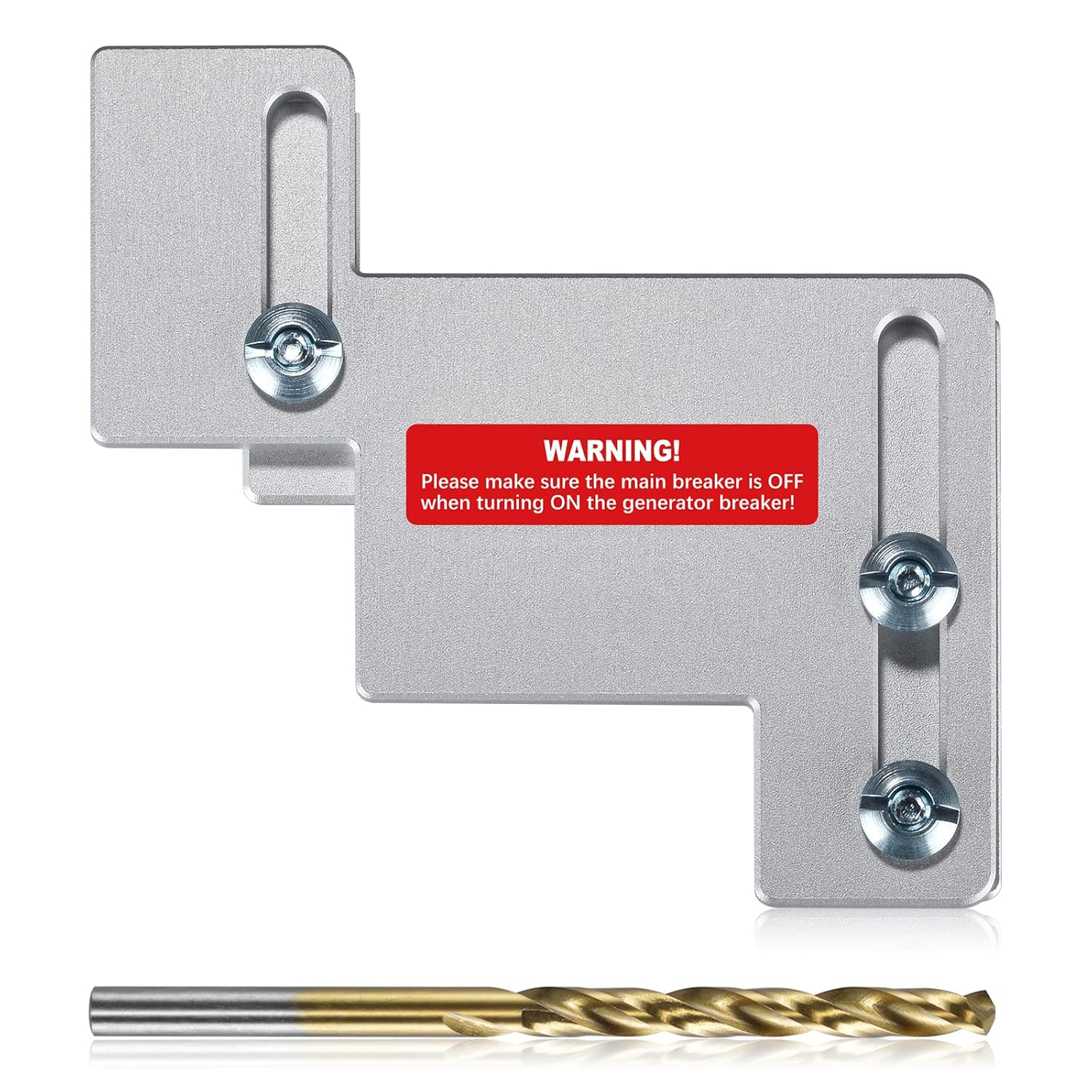 Generator Interlock Kit for Electrical Panels with 1 1/4 to 1 1/2 Inches Spacing A5504