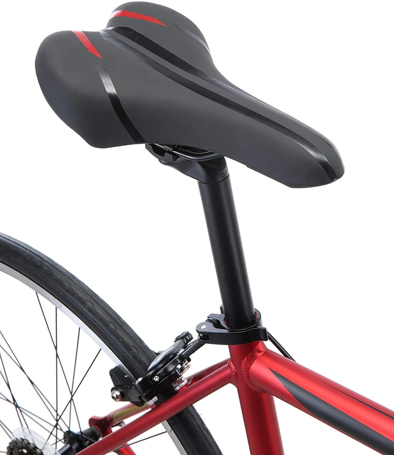Matte Red Drop Bar Road Bicycle V107995