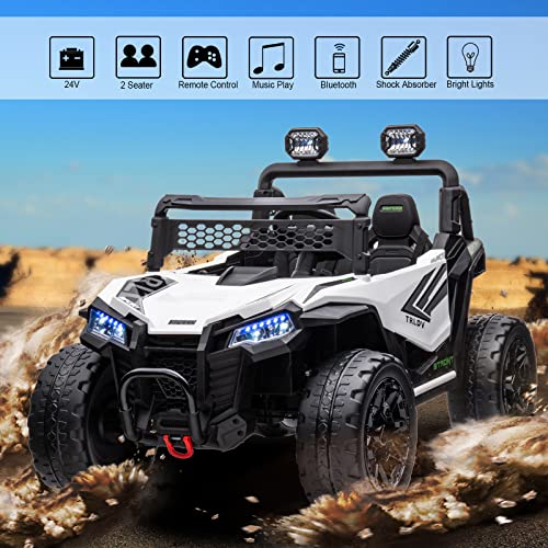 24V Battery Powered 2 Seater Ride on Truck with Remote Control B80491