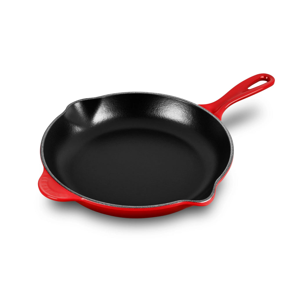Enameled Cast-Iron 10-1/4-Inch Skillet with Iron Handle S724315