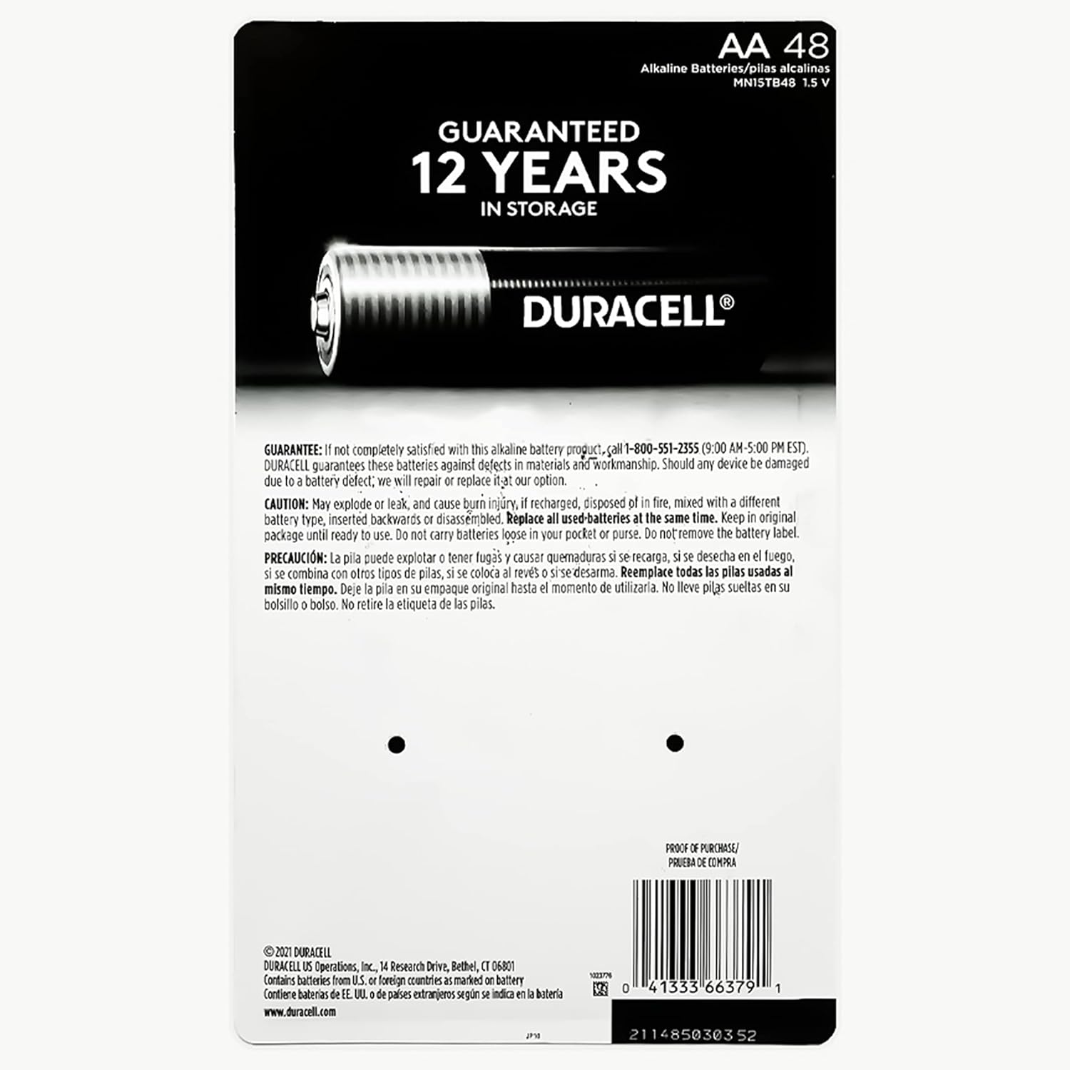 AA Alkaline Batteries 48 pk H53900