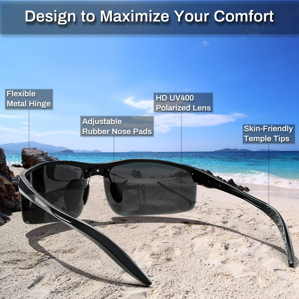 HD Polarized Sunglasses UV400 Protection D20318