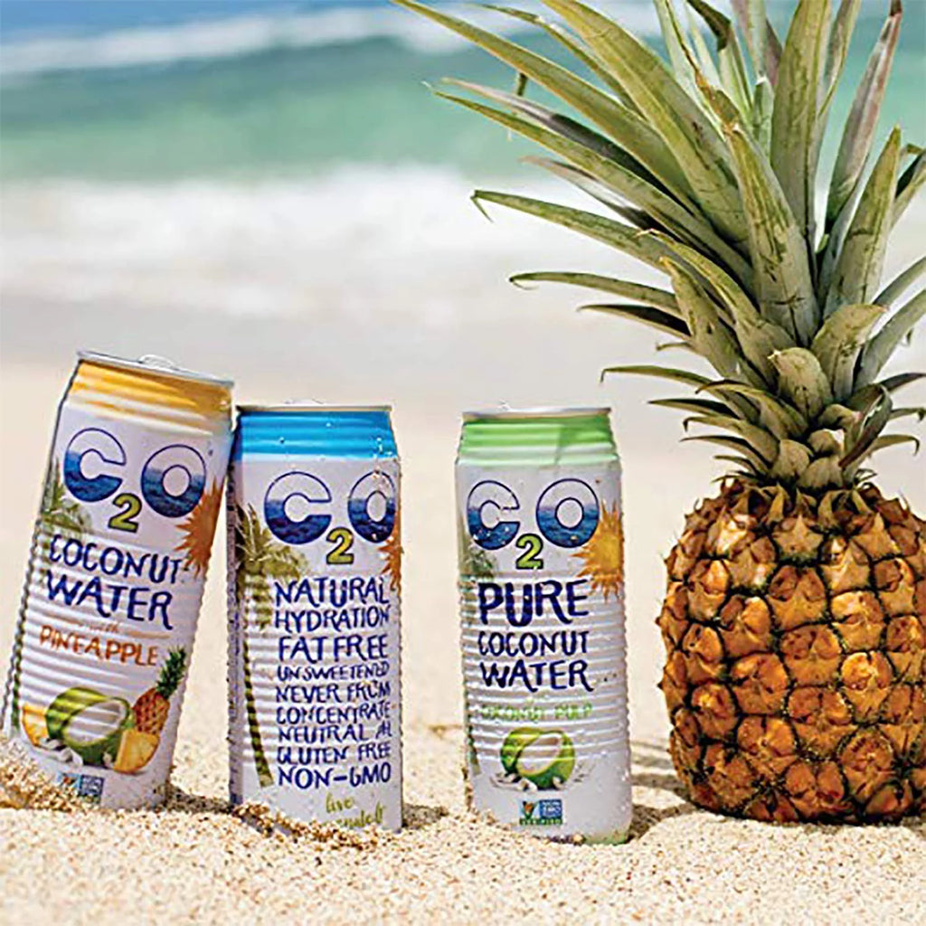17.5 FL OZ Pack of 12 Pure Coconut Water C709