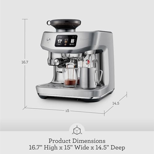 Brushed Stainless Steel Espresso Machine F556086