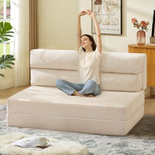 Grey Folding Sofa Bed Q342391