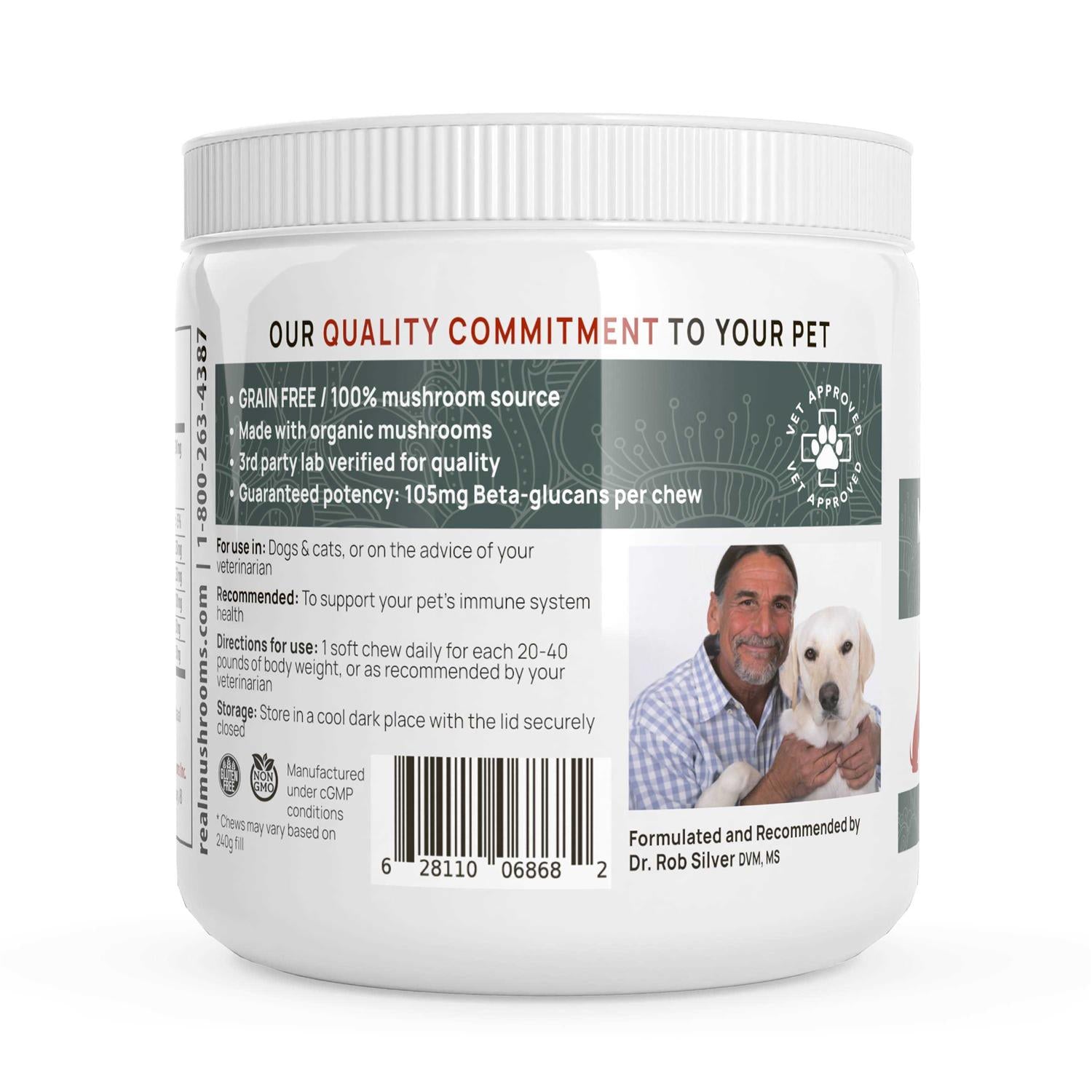 Mushroom Immune Pet Chews U407