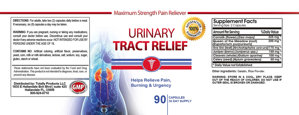 Urinary Tract Relief (90 capsules) W578
