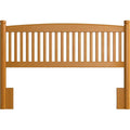Traditional Full/Queen Wood Headboard in Country Pine V87579
