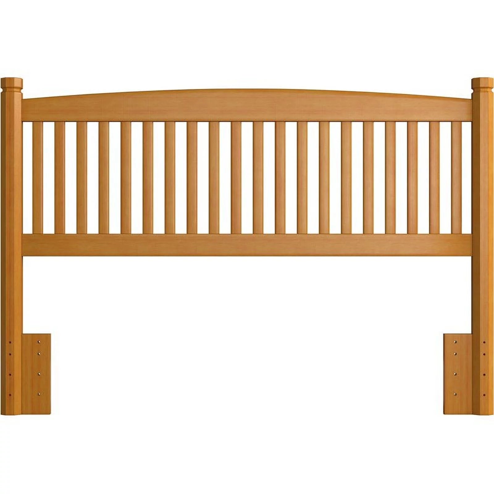Traditional Full/Queen Wood Headboard in Country Pine V87579