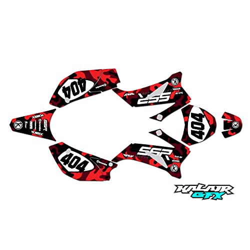 Smoke 16 Mil Dirt Bike Motorcycle Stickers Decal U922709
