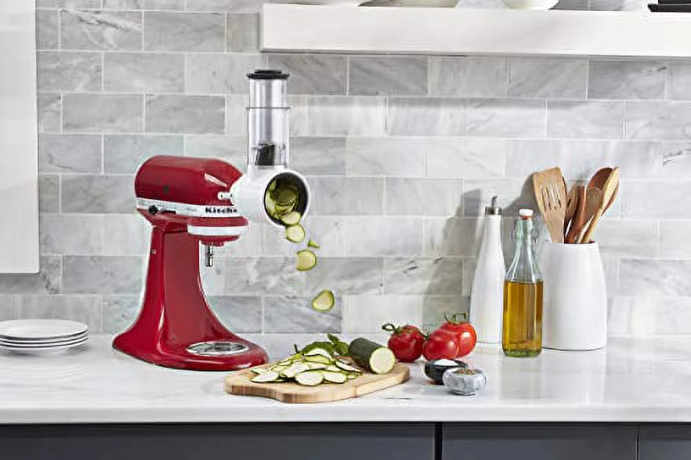 White KitchenAid Fresh Prep Slicer/Shredder Attachment K467731