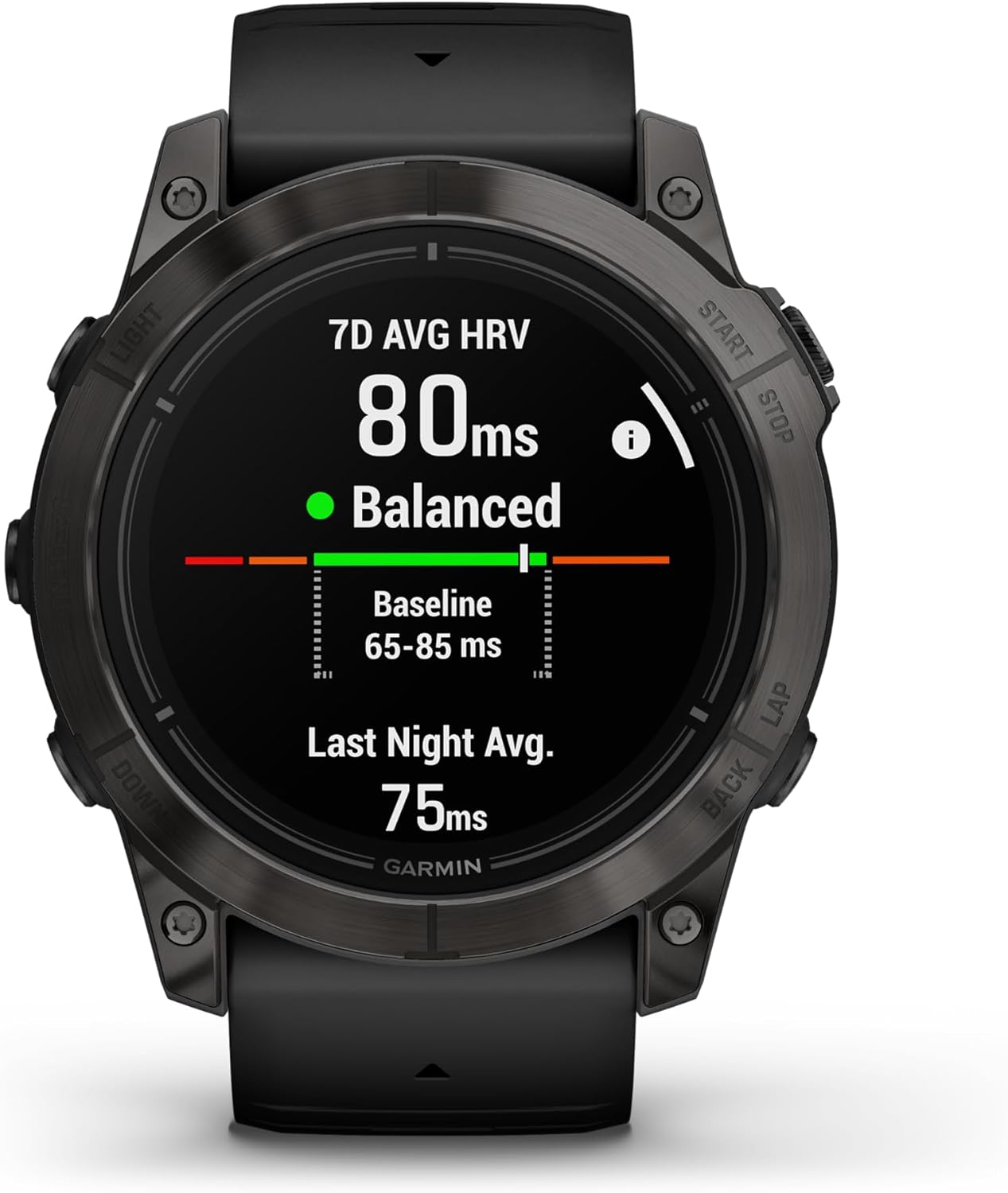 51 mm Titanium Watch with AMOLED Display B51435