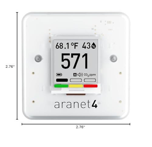 Wireless Indoor Air Quality Monitor with E-Ink Screen K917