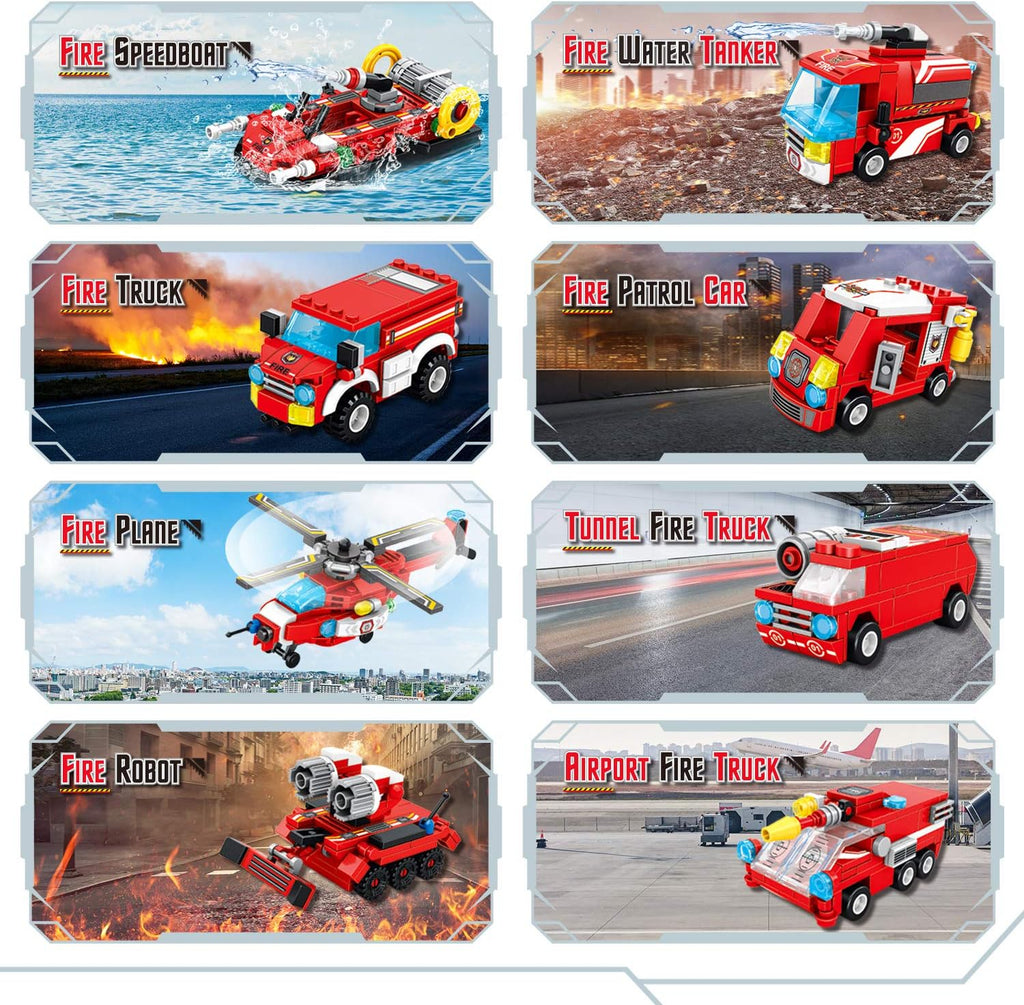 836 PCS Creative Construction Truck Blocks Toys P351