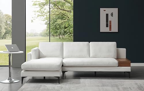 Beige Linen Modular Sectional Sofa J985