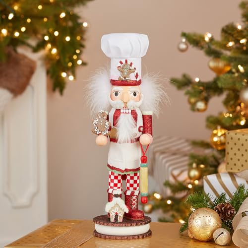 15-Inch Gingerbread Chef Nutcracker C790