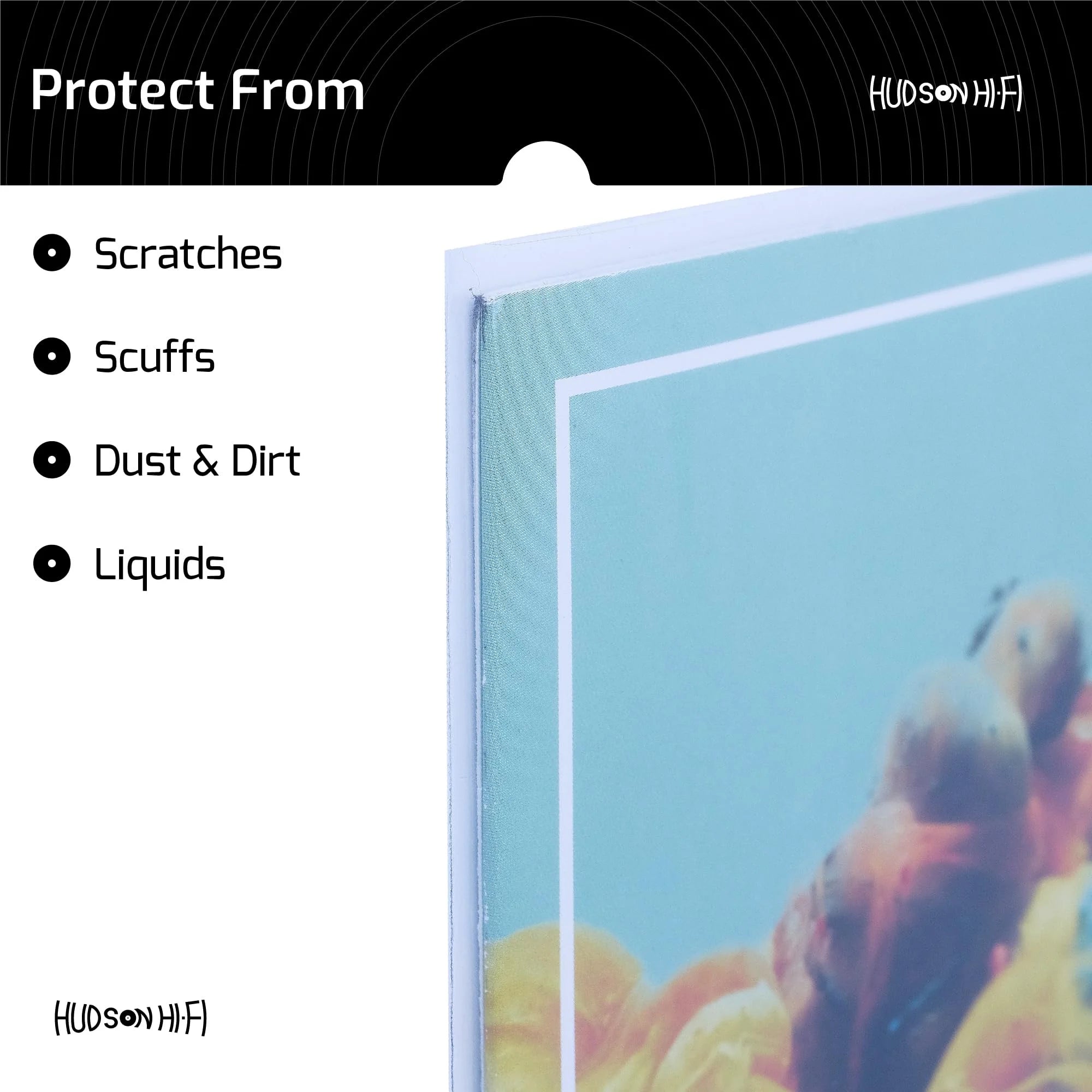 250 Pack Clear Vinyl Record Outer Sleeves 3mm Thick S320