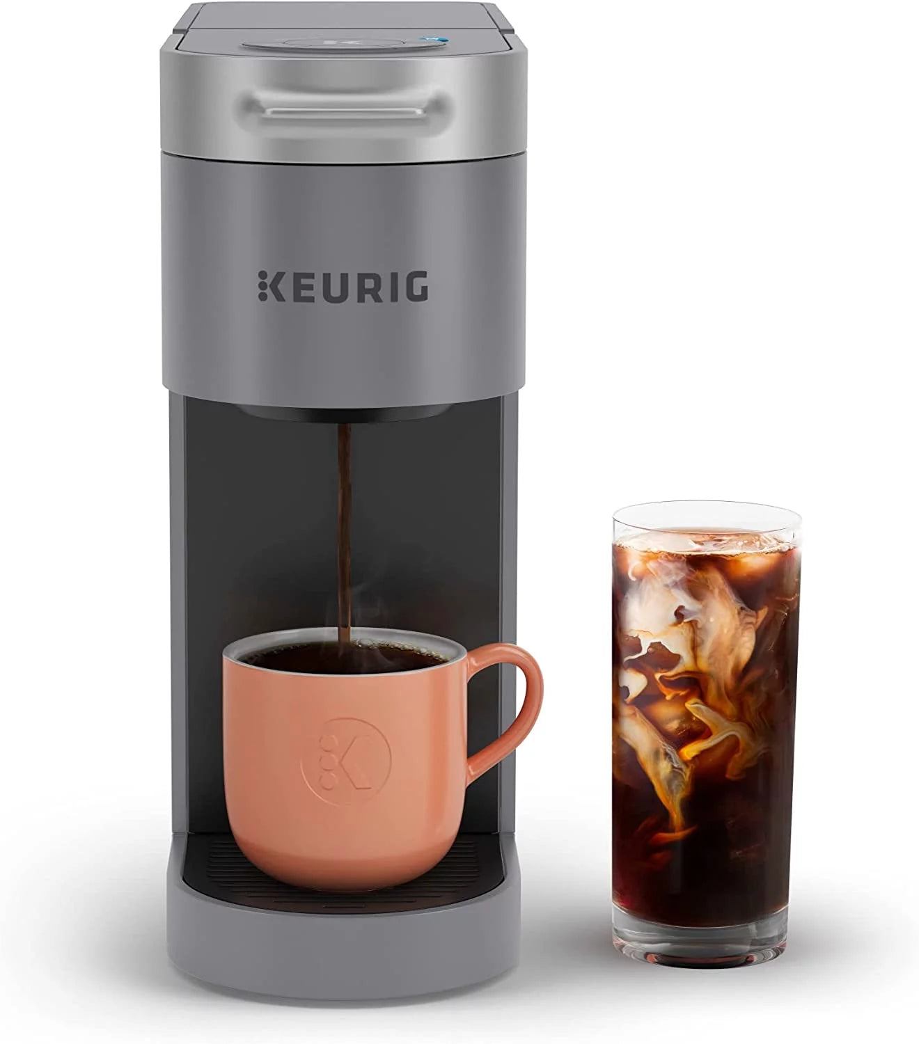Gray Single Serve Coffee Maker Y6552