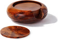 Thuya Wood Burl Coasters Set of 6 E5075