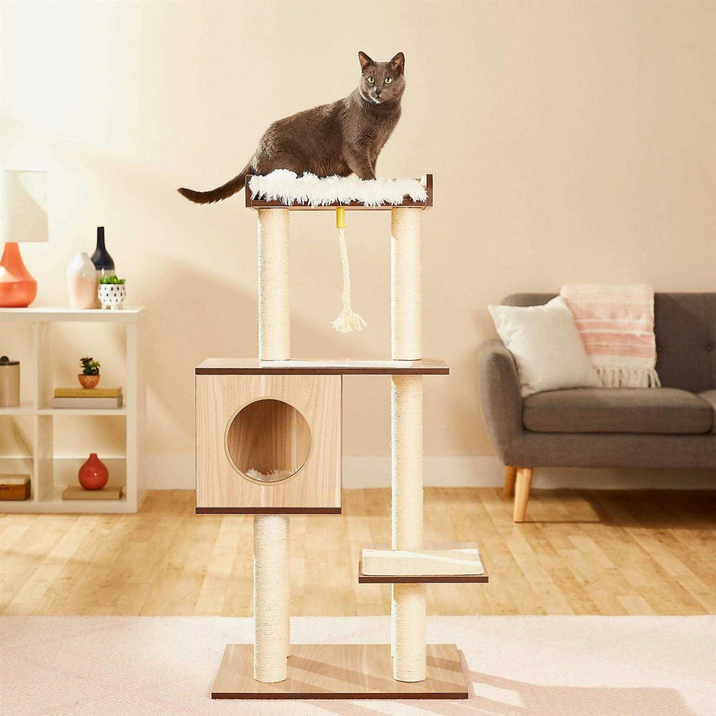 47.5-In Modern Cat Tree Condo Y490585