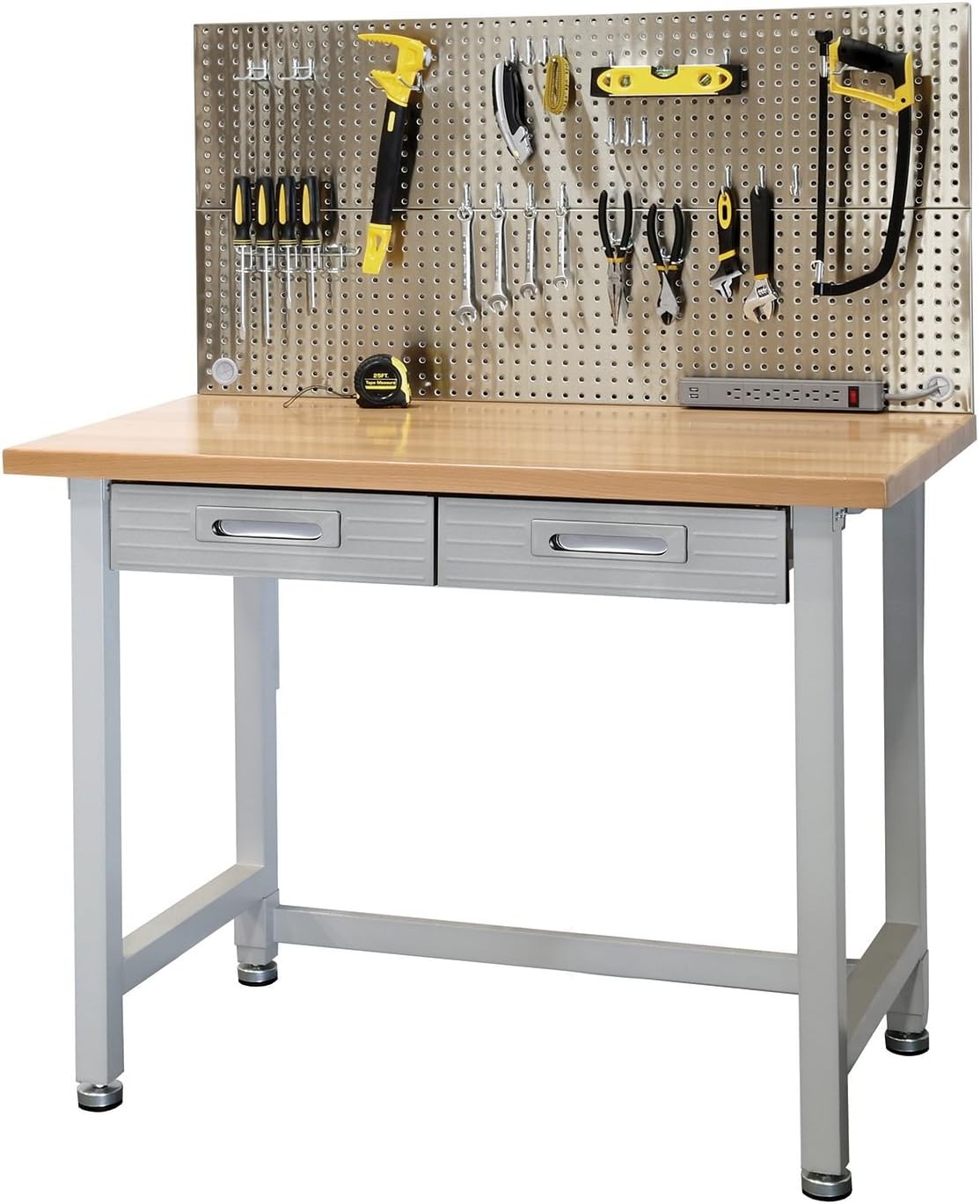 Stainless Steel Pegboard Workcenter V211295