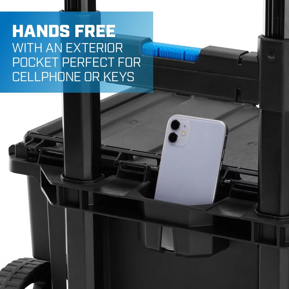 3 Piece Resin Plastic Modular Toolbox System M72059