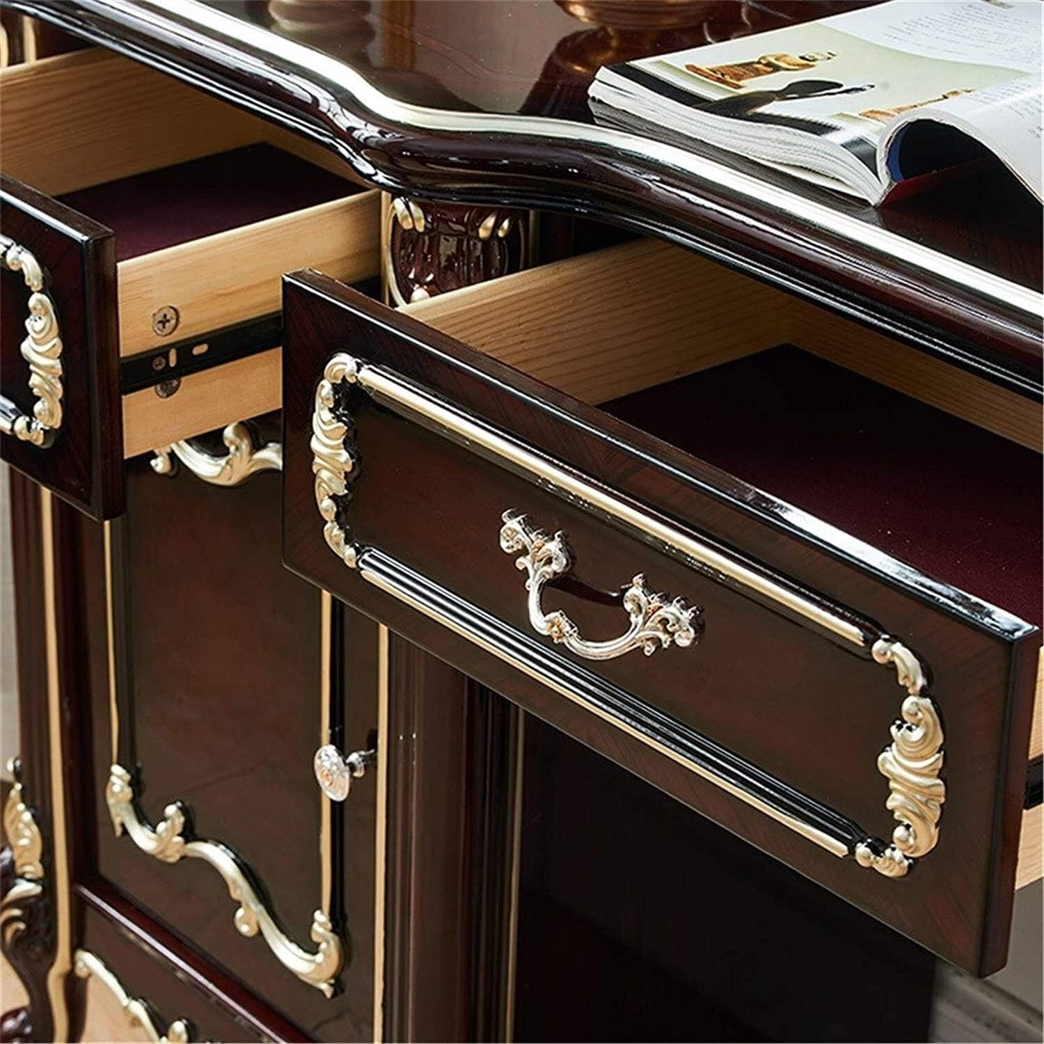 Dressing Vanity Table with Stool T406399