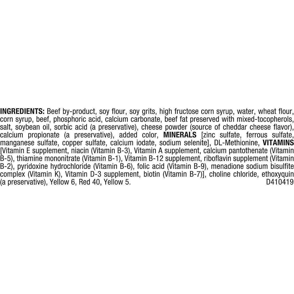 Moist & Meaty Burger with Cheddar Cheese Flavor Dry Dog Food F38553