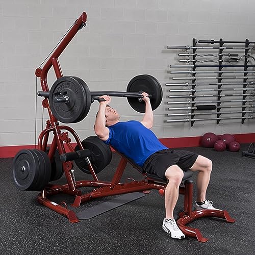 Corner Leverage Gym with Weight Bench Q520