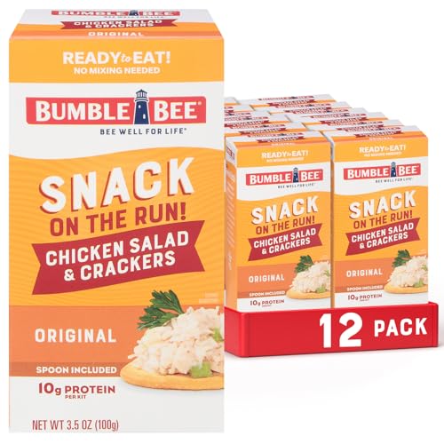 BBQ Chicken Salad with Crackers Kit, 3.5 oz (Pack of 12) I377