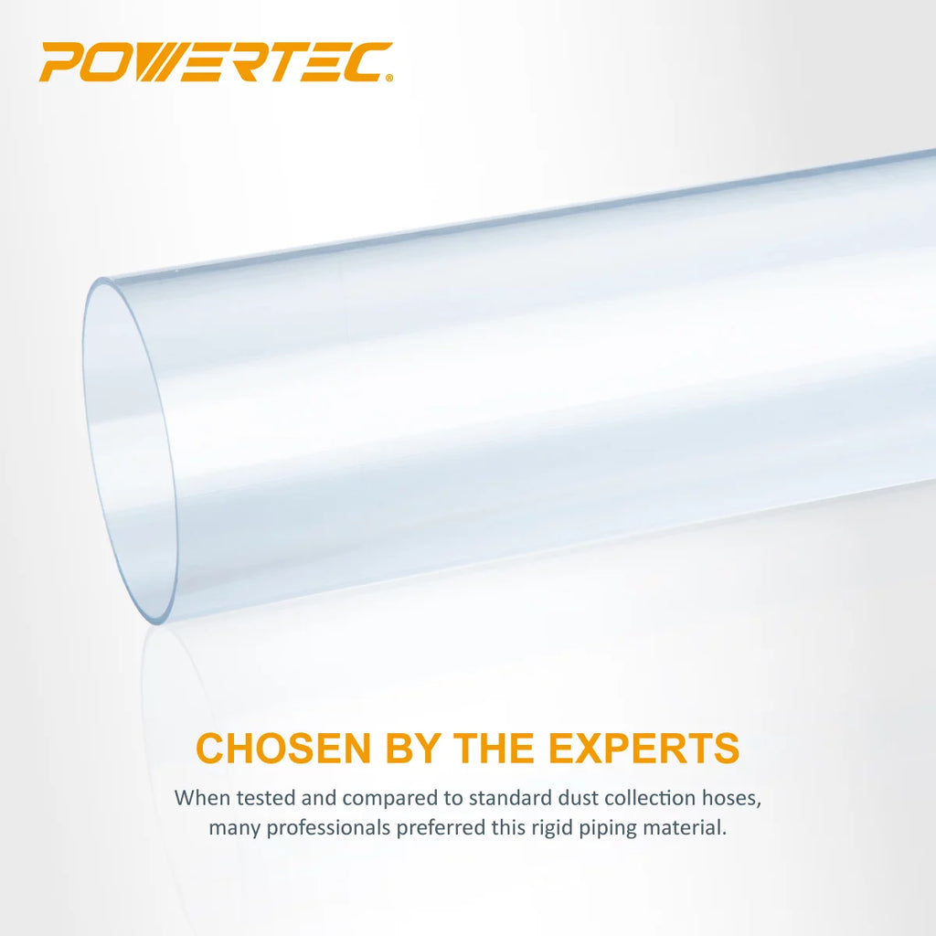 Clear PVC Dust Collection Pipe K6424